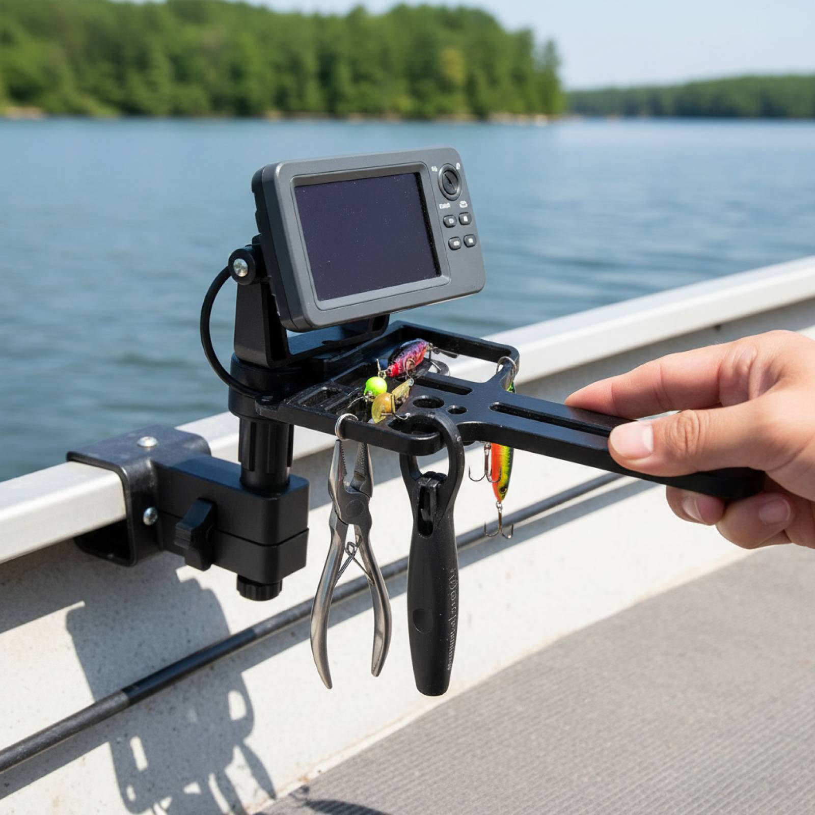 Fishing Kayak Cart - Support d'outils de pêche en acier