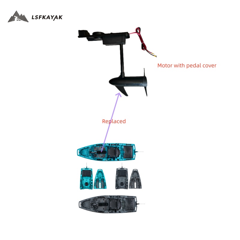Le couvre-pédale pratique et l - Fishing Kayak Cart avis et prix